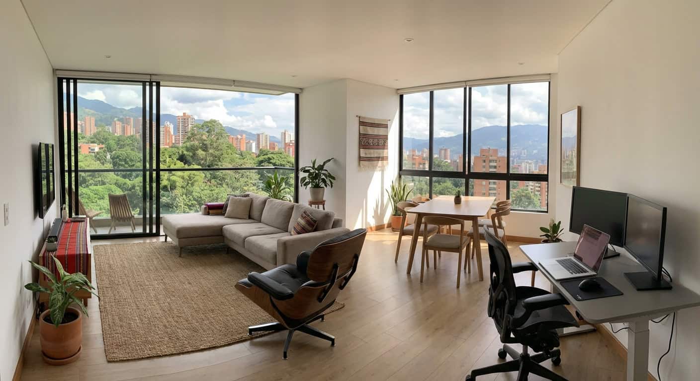 Modern apartment El Poblado