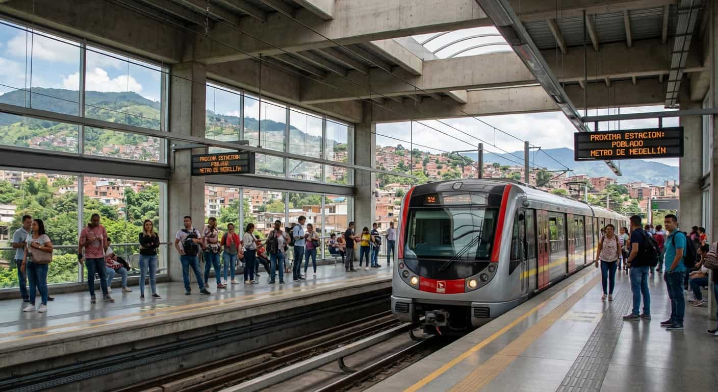 Medellín Metro station