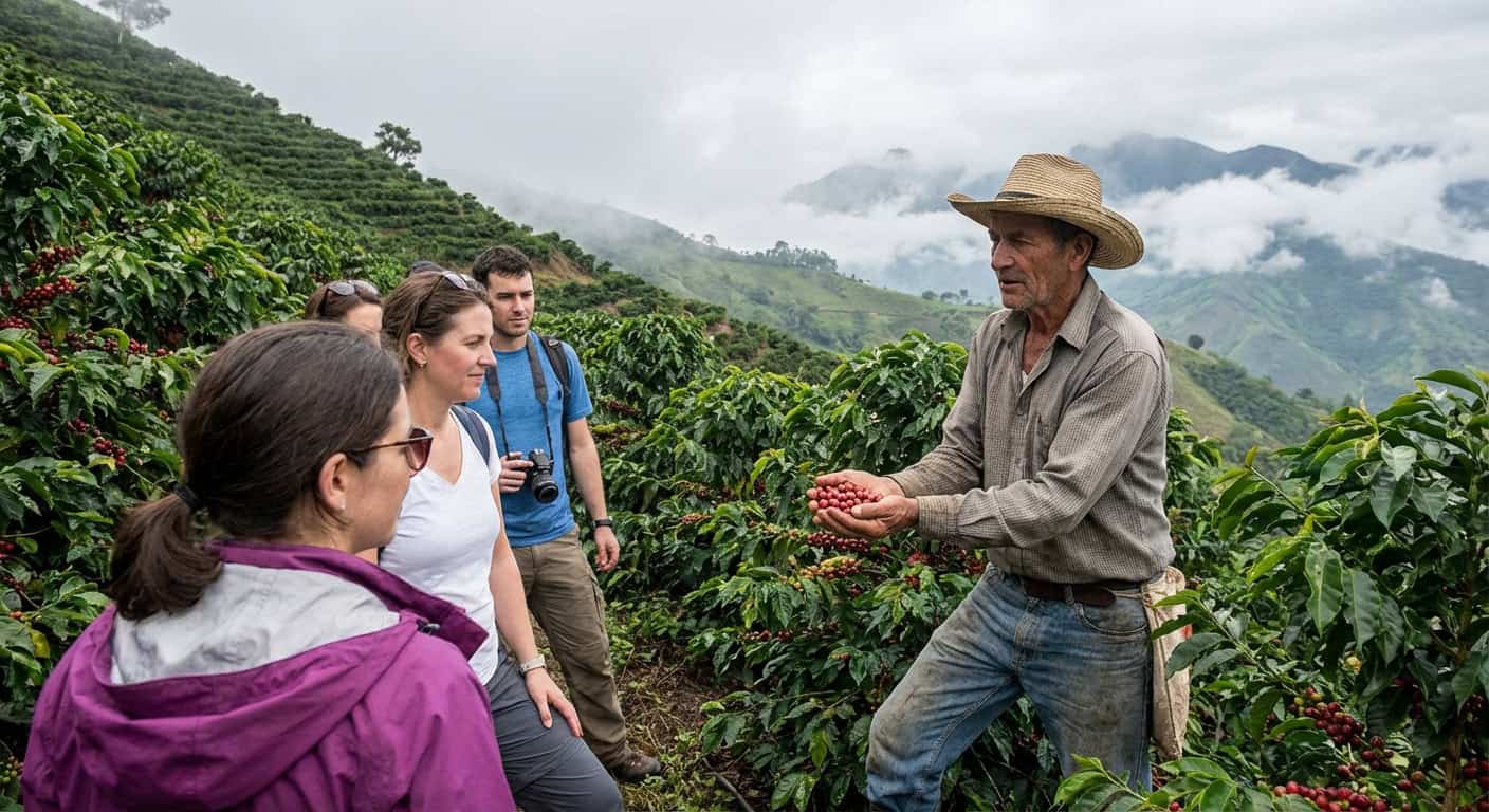 Coffee farm tour